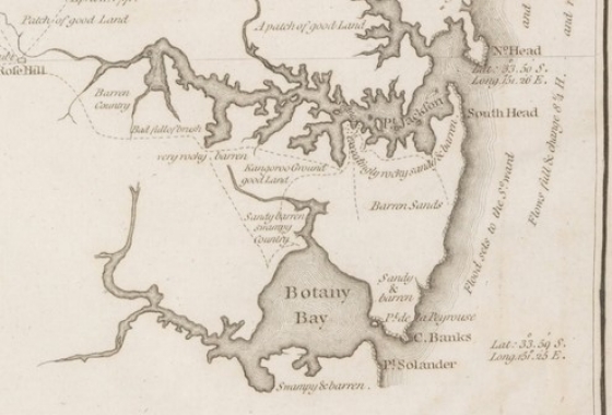 Fig.3 J. Walker, 1791. A Map of the Hitherto